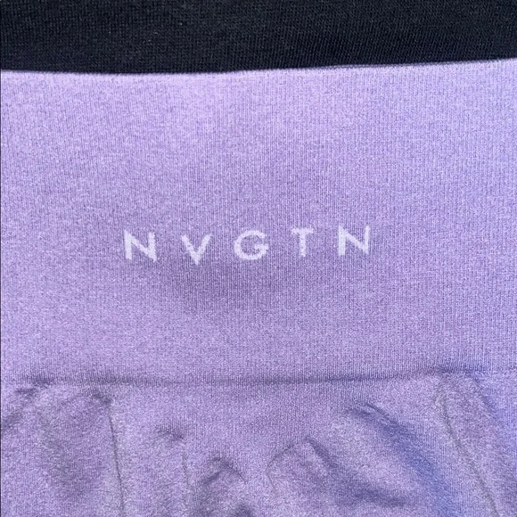 NVGTN Pro Seamless Shorts - XS - Lilac - Picture 3 of 6